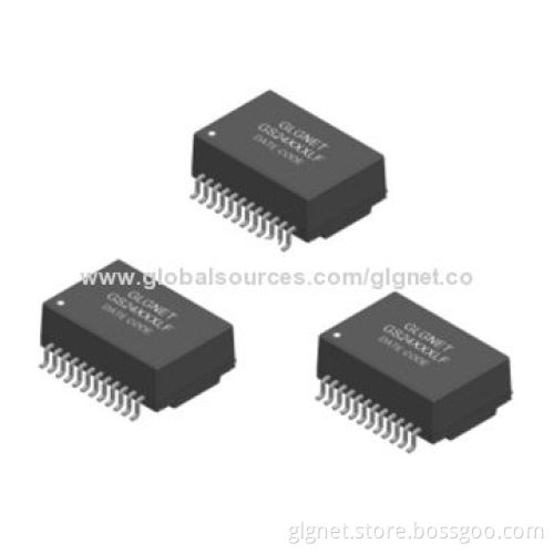 SMT 24-pin (Maximum), 1000Base-T Ethernet Isolation Transformers, OEM Orders Welcomed